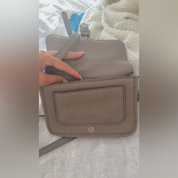 I’m selling a grey leather Michael kors cross body purse - Picture 7 of 7